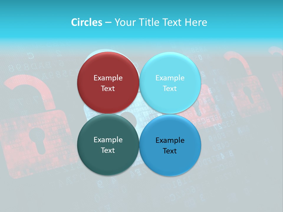System Hack Encryption PowerPoint Template