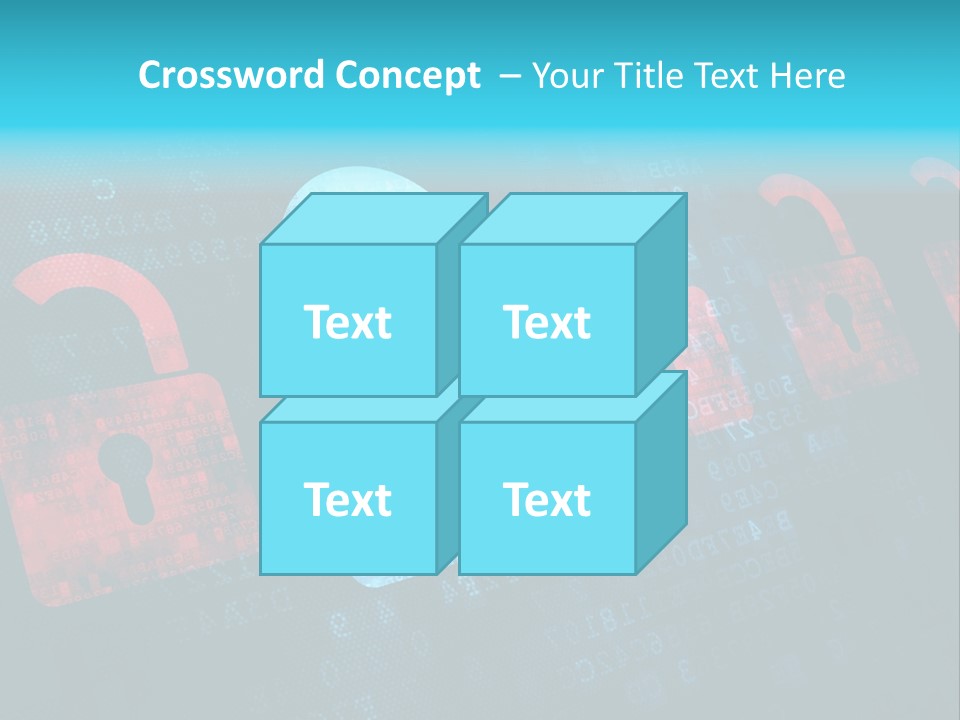 System Hack Encryption PowerPoint Template