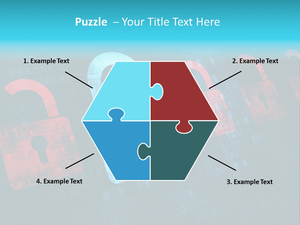 System Hack Encryption PowerPoint Template