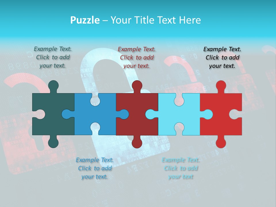 System Hack Encryption PowerPoint Template