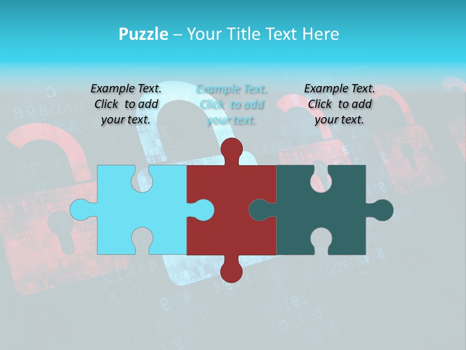 System Hack Encryption PowerPoint Template