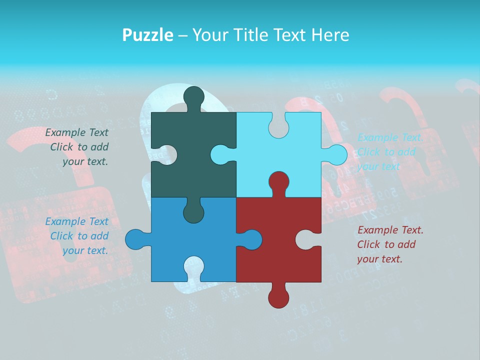 System Hack Encryption PowerPoint Template