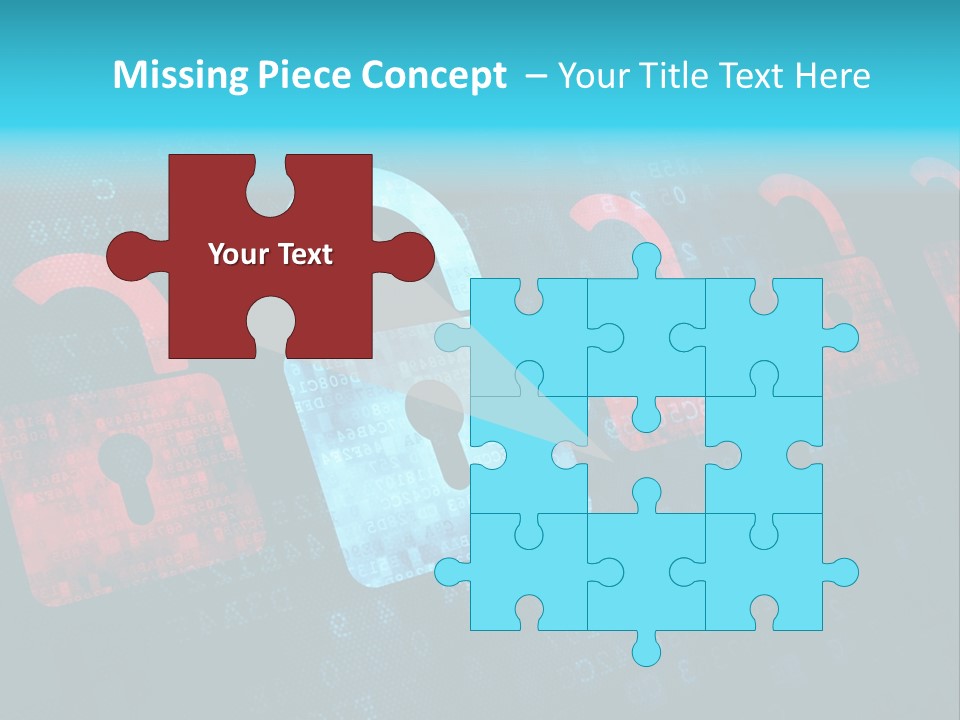 System Hack Encryption PowerPoint Template