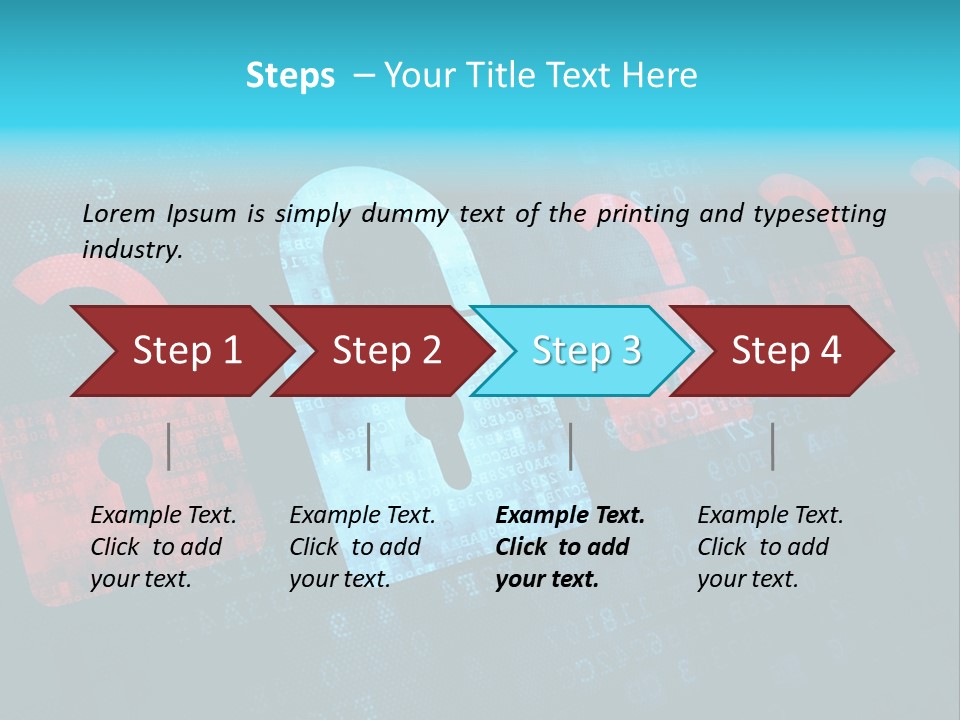 System Hack Encryption PowerPoint Template
