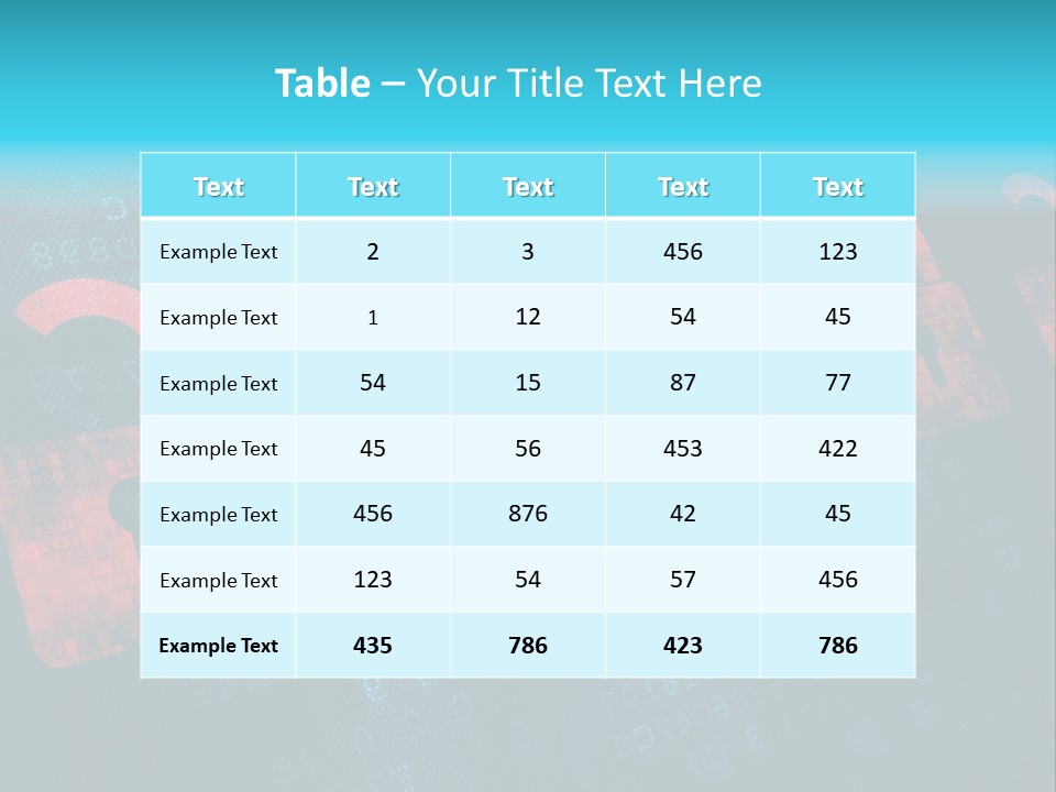 System Hack Encryption PowerPoint Template