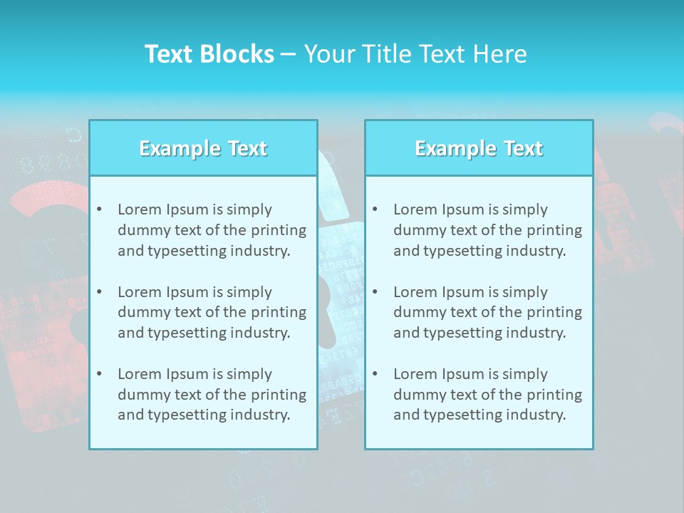 System Hack Encryption PowerPoint Template