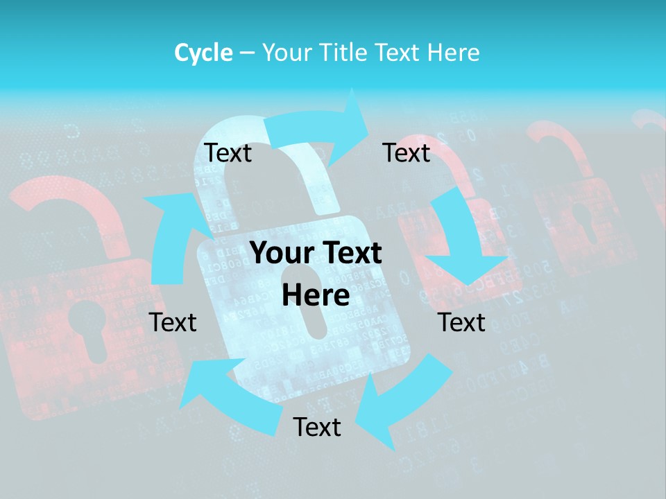 System Hack Encryption PowerPoint Template
