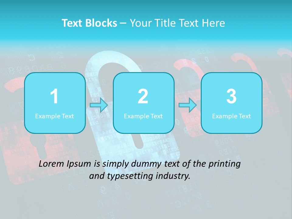 System Hack Encryption PowerPoint Template