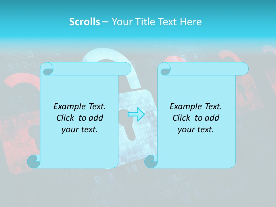 System Hack Encryption PowerPoint Template