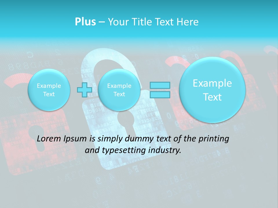 System Hack Encryption PowerPoint Template
