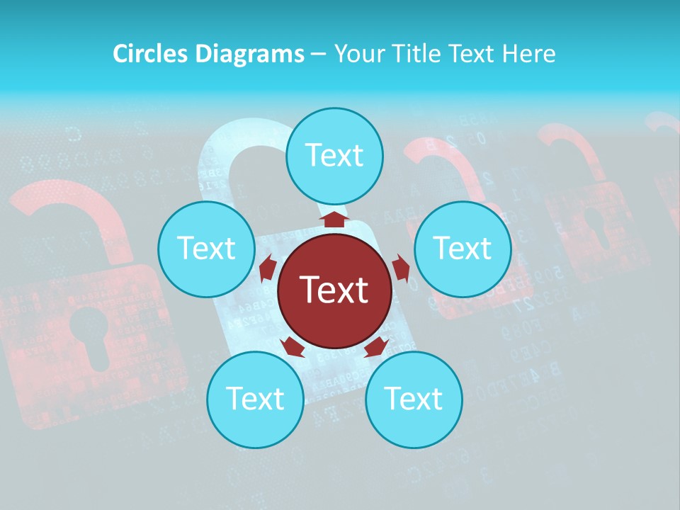 System Hack Encryption PowerPoint Template