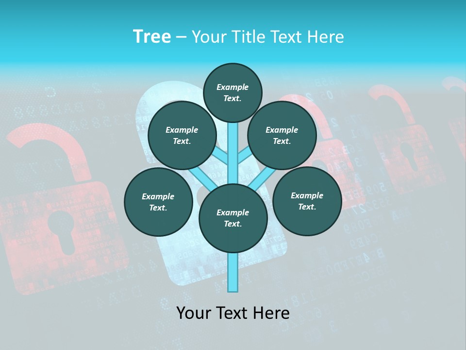 System Hack Encryption PowerPoint Template
