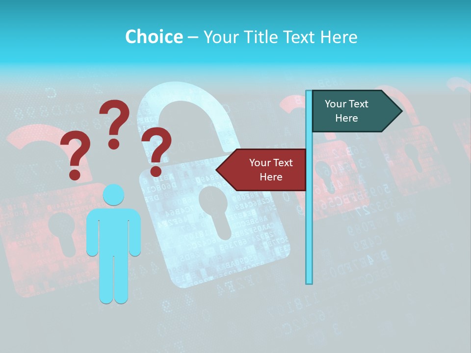 System Hack Encryption PowerPoint Template