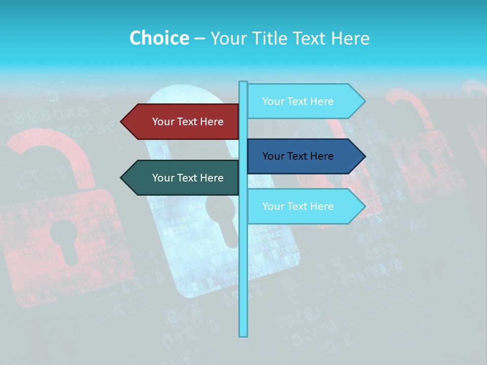 System Hack Encryption PowerPoint Template