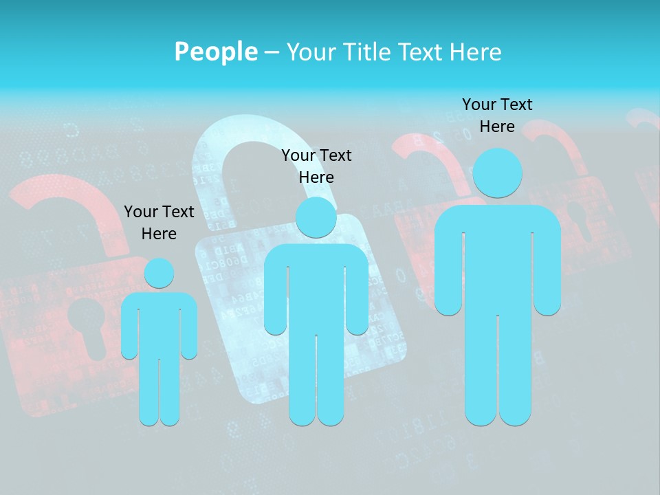System Hack Encryption PowerPoint Template