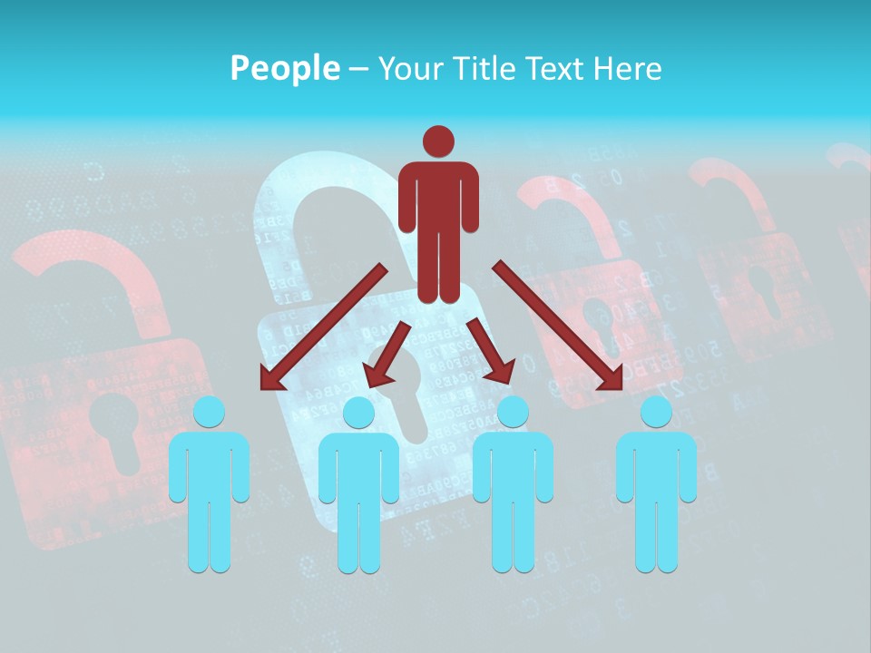 System Hack Encryption PowerPoint Template