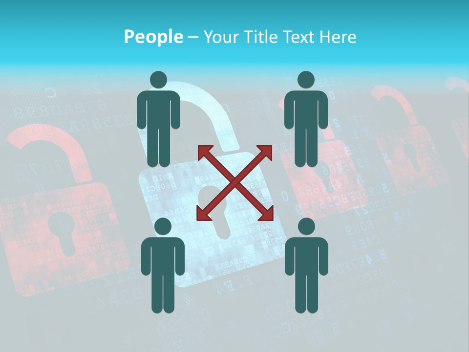 System Hack Encryption PowerPoint Template