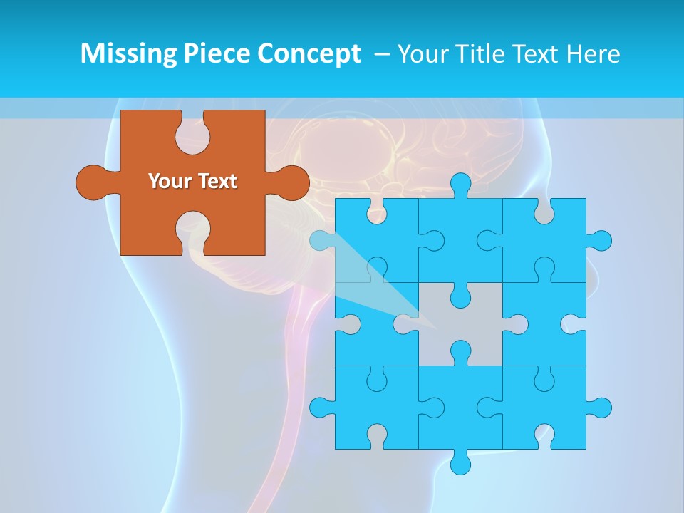 Diagnose Front Corpus Midbrain PowerPoint Template