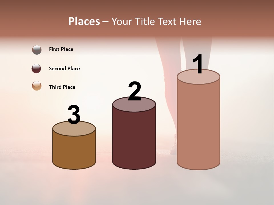 Activity Woman Training PowerPoint Template
