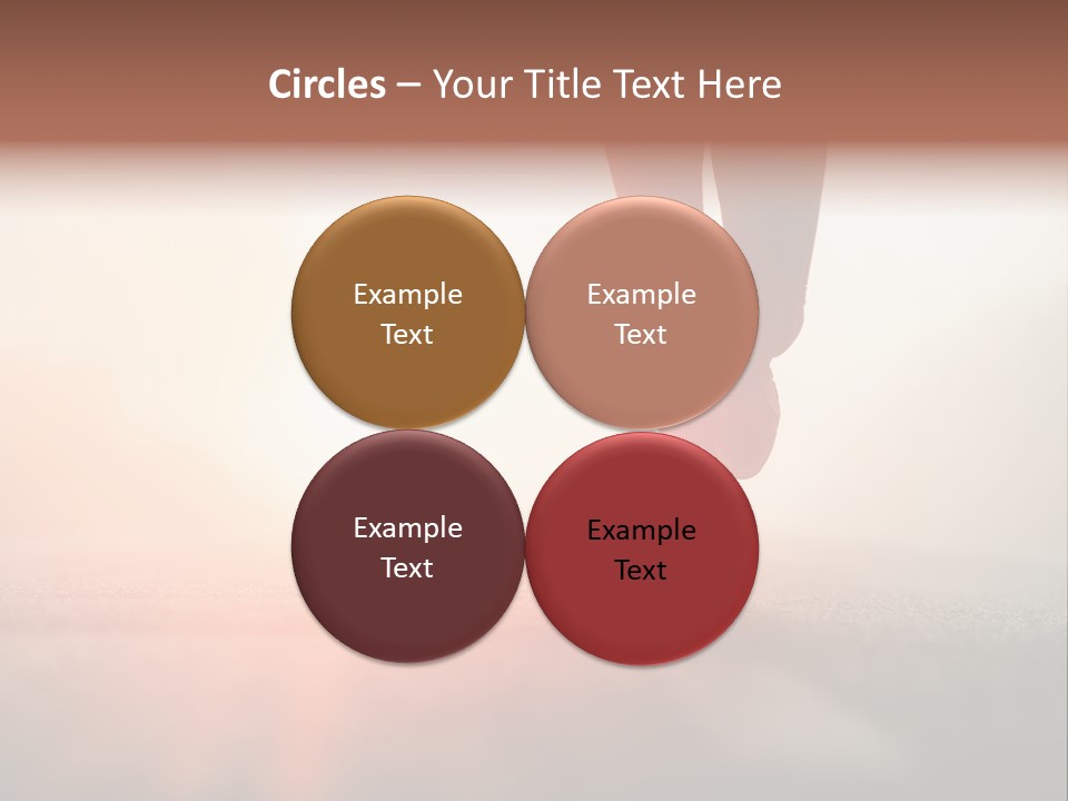Activity Woman Training PowerPoint Template