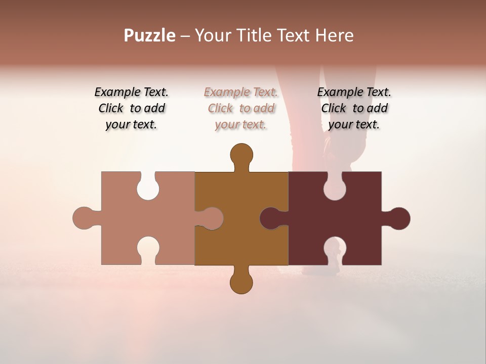 Activity Woman Training PowerPoint Template