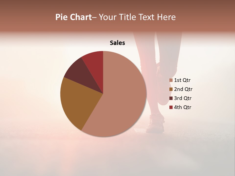 Activity Woman Training PowerPoint Template