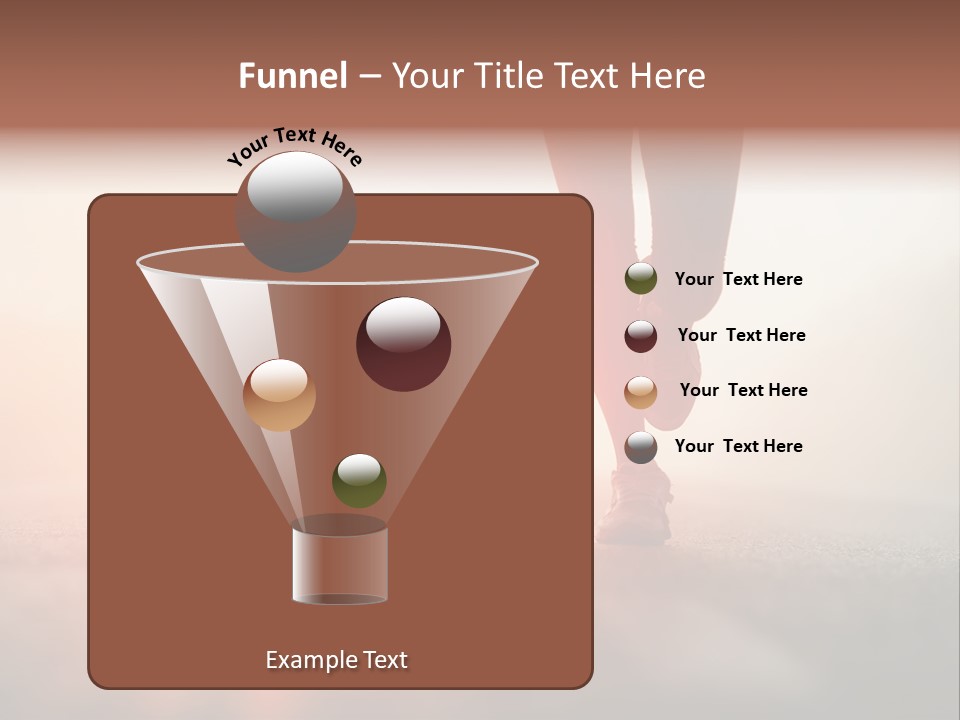 Activity Woman Training PowerPoint Template