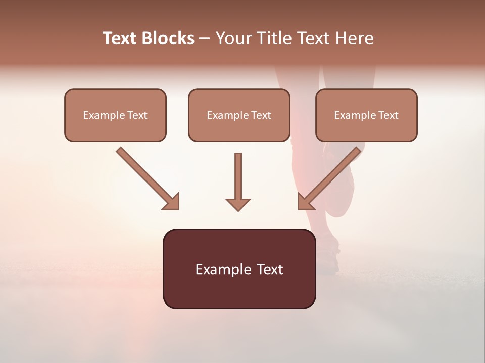 Activity Woman Training PowerPoint Template