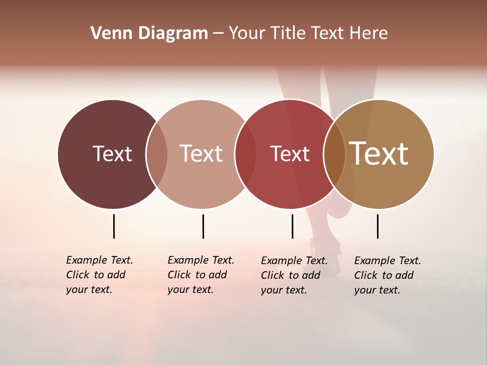 Activity Woman Training PowerPoint Template