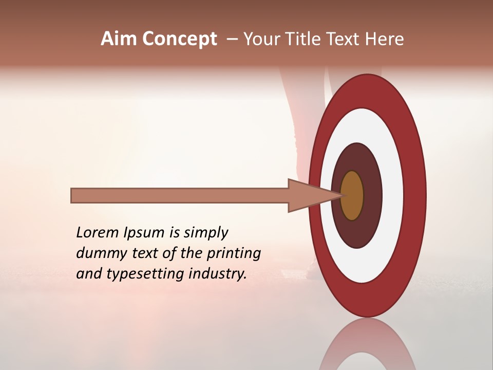 Activity Woman Training PowerPoint Template