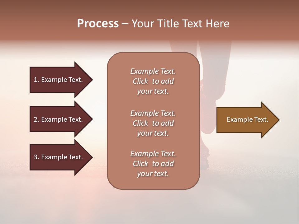 Activity Woman Training PowerPoint Template
