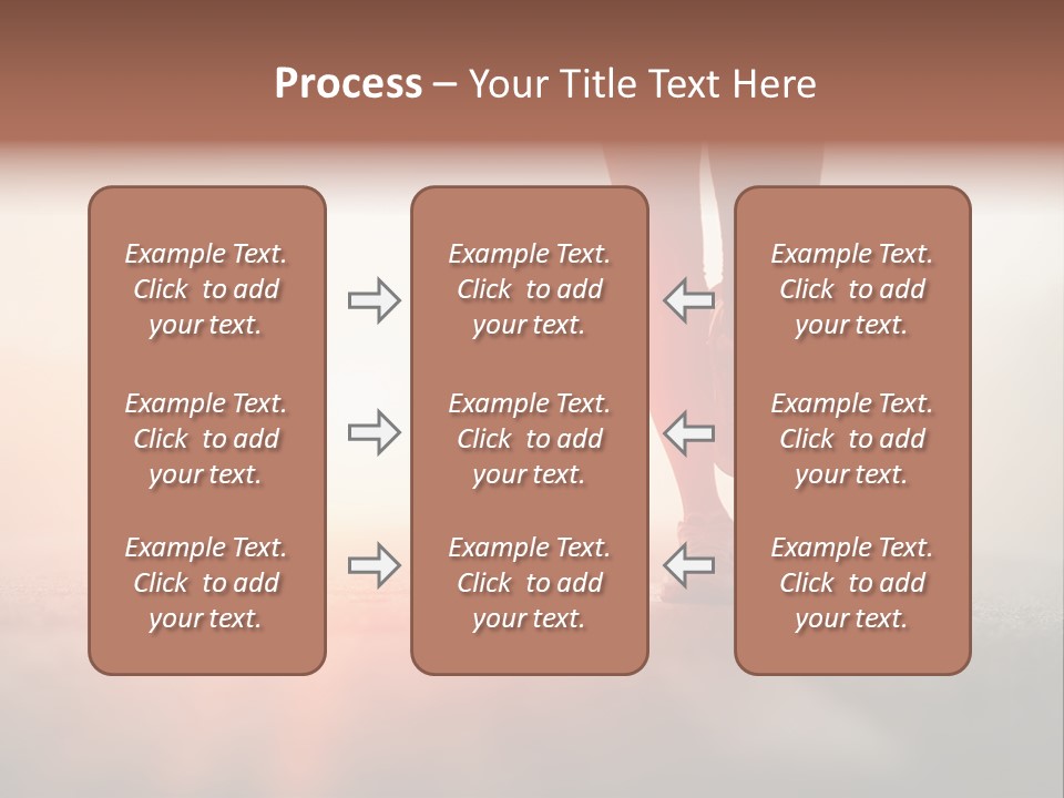 Activity Woman Training PowerPoint Template