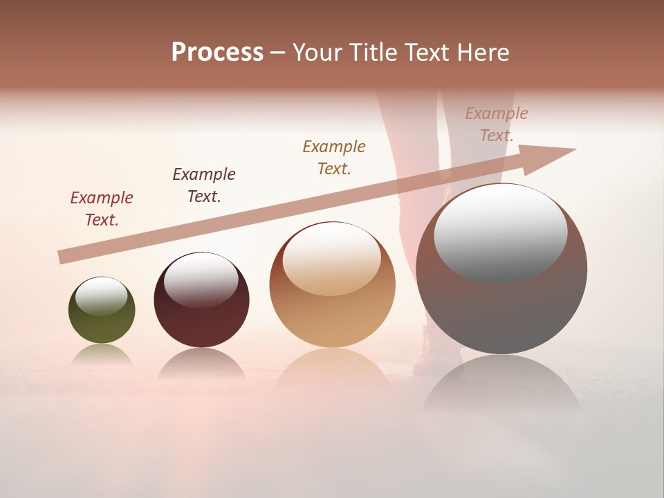 Activity Woman Training PowerPoint Template