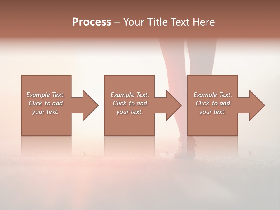 Activity Woman Training PowerPoint Template