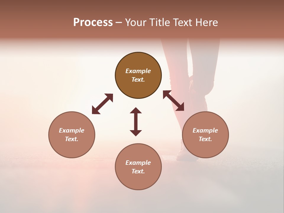 Activity Woman Training PowerPoint Template