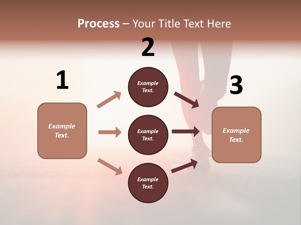 Activity Woman Training PowerPoint Template