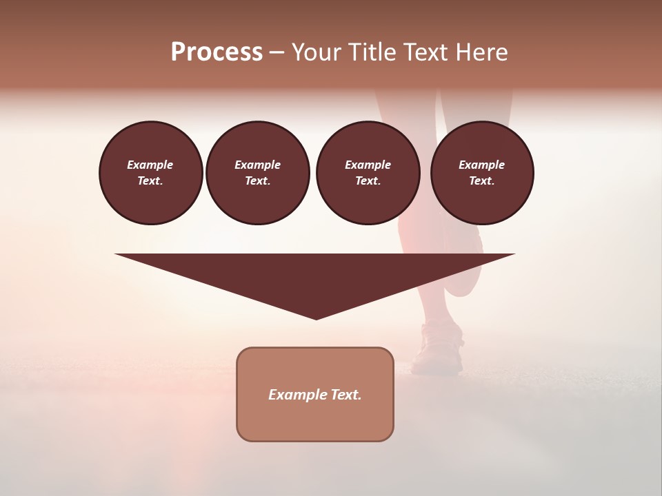 Activity Woman Training PowerPoint Template
