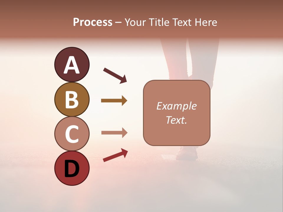 Activity Woman Training PowerPoint Template