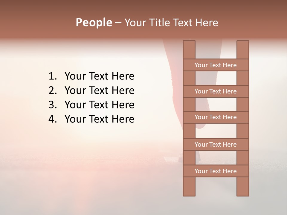 Activity Woman Training PowerPoint Template