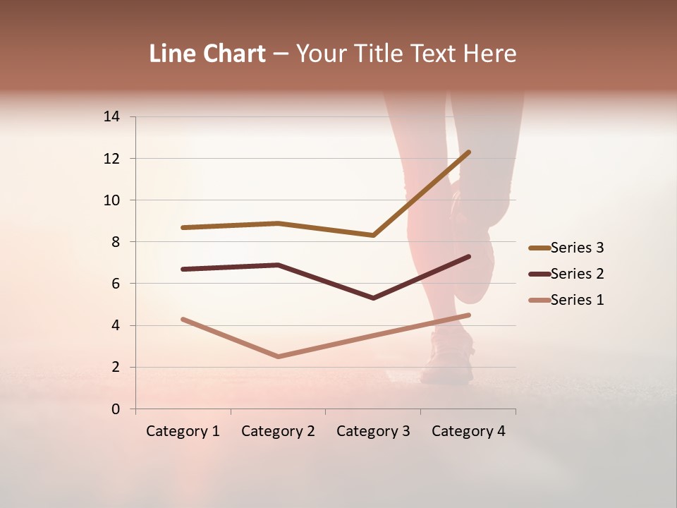 Activity Woman Training PowerPoint Template