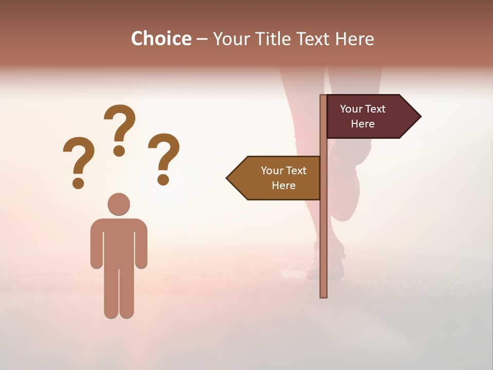 Activity Woman Training PowerPoint Template