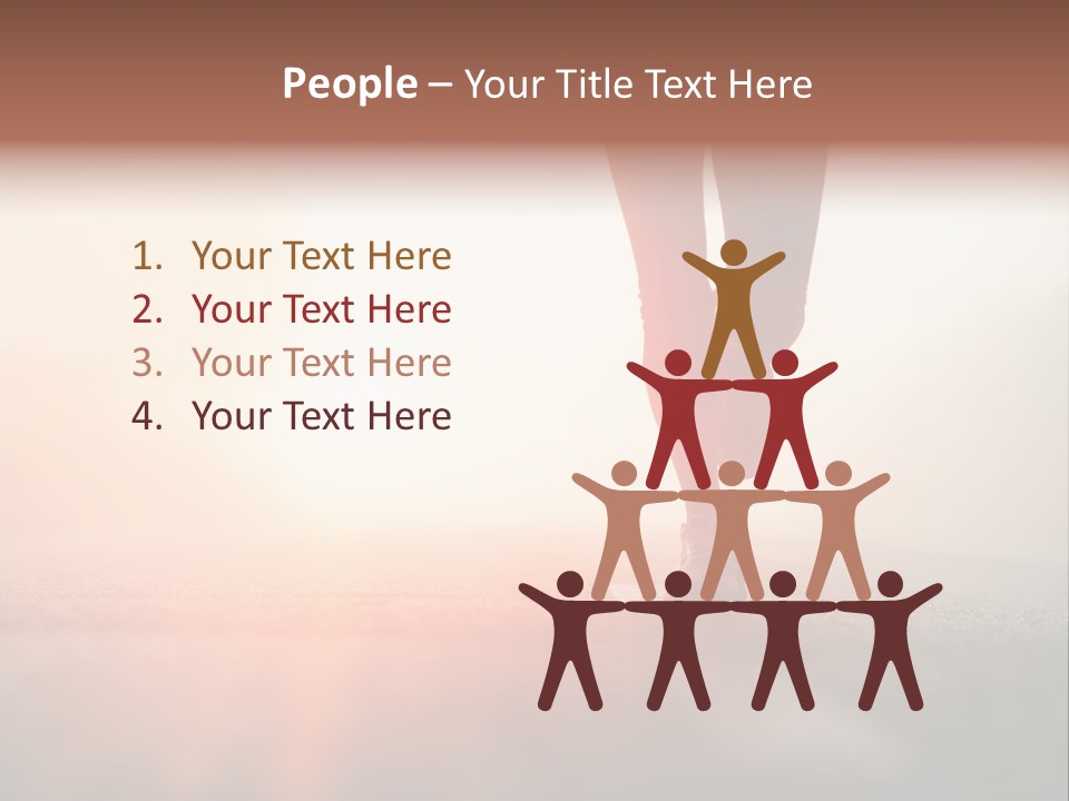 Activity Woman Training PowerPoint Template