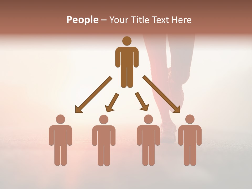 Activity Woman Training PowerPoint Template