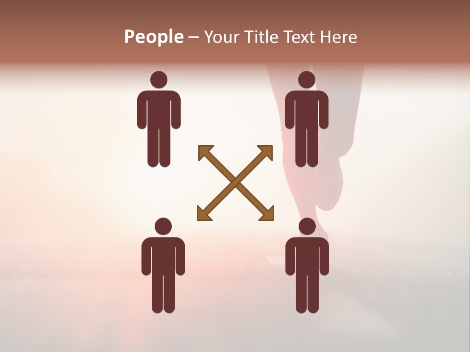 Activity Woman Training PowerPoint Template