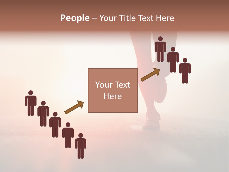 Activity Woman Training PowerPoint Template