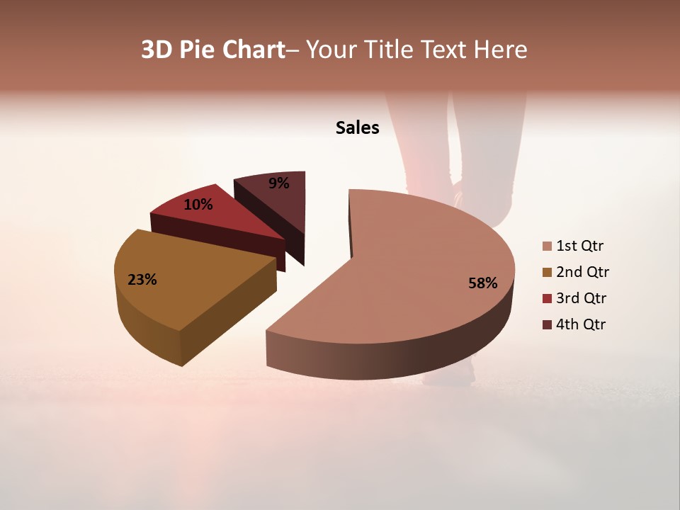 Activity Woman Training PowerPoint Template