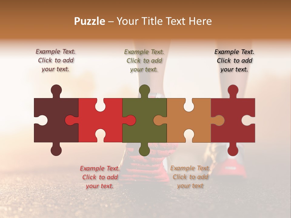 Action Sunset Lifestyle PowerPoint Template