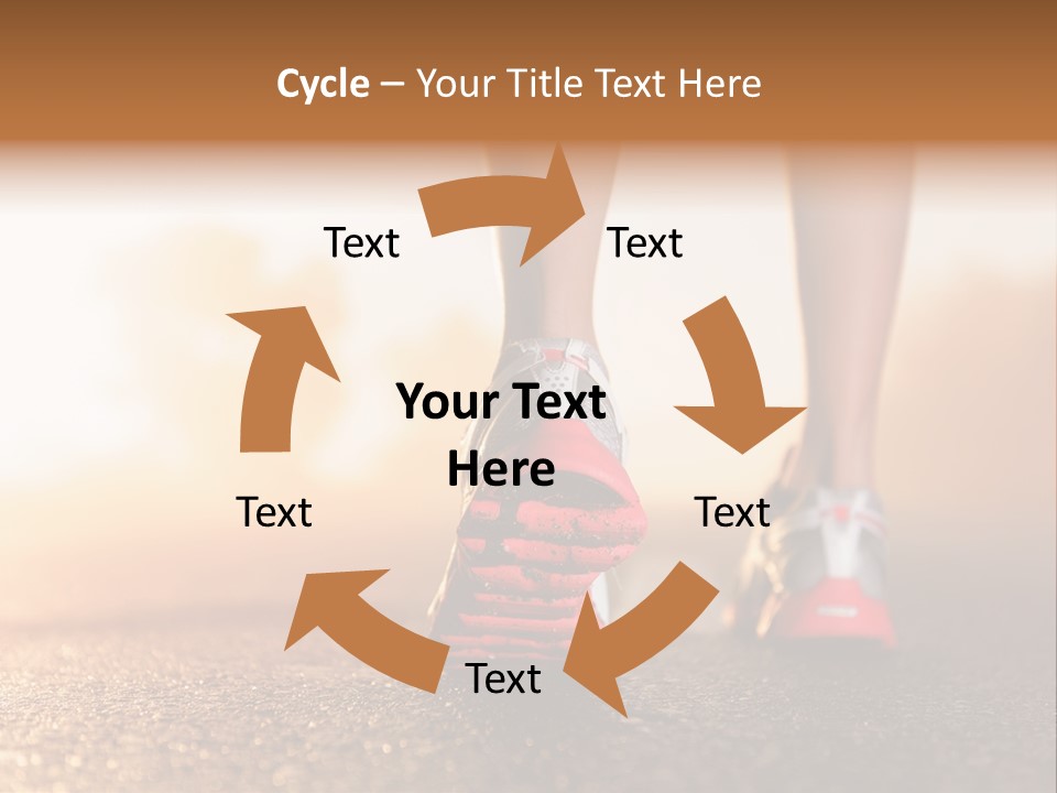 Action Sunset Lifestyle PowerPoint Template