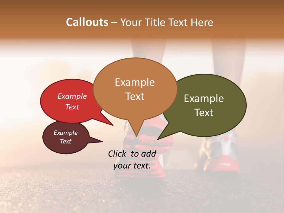 Action Sunset Lifestyle PowerPoint Template