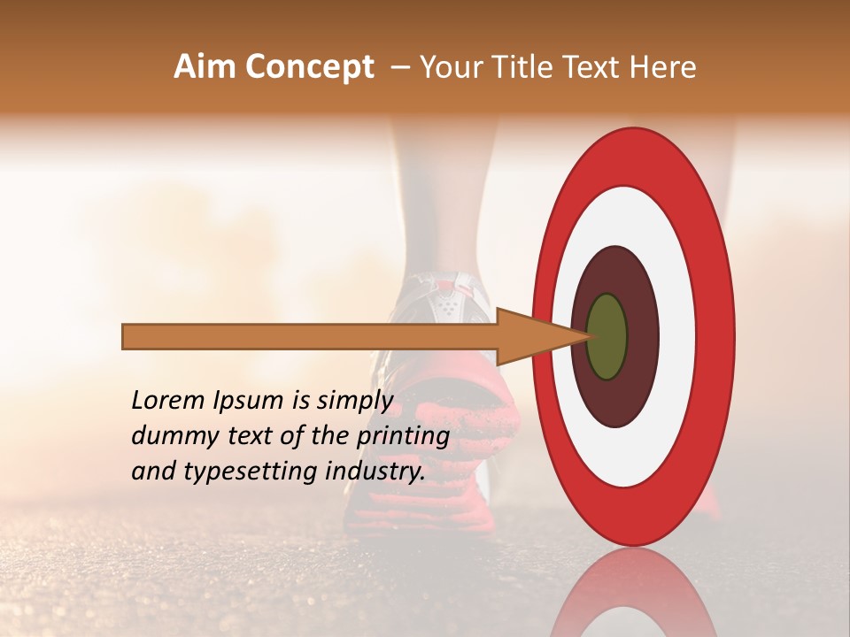 Action Sunset Lifestyle PowerPoint Template